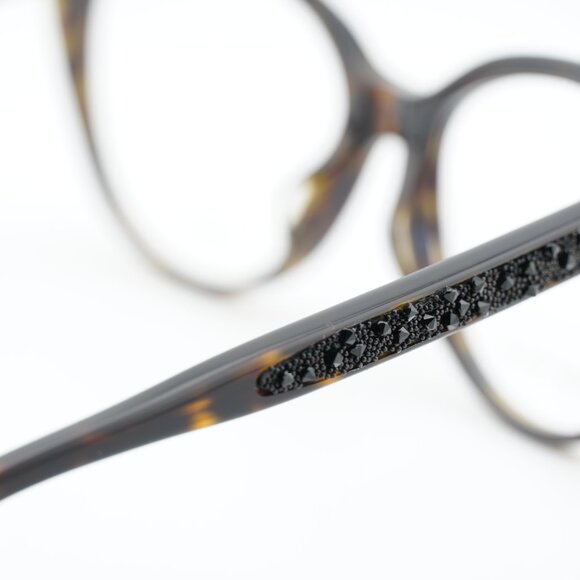 Jimmy Choo JC233/F 0086 00 Eyeglasses Dark Havana 54mm Cat Eye Frame - Picture 6 of 10